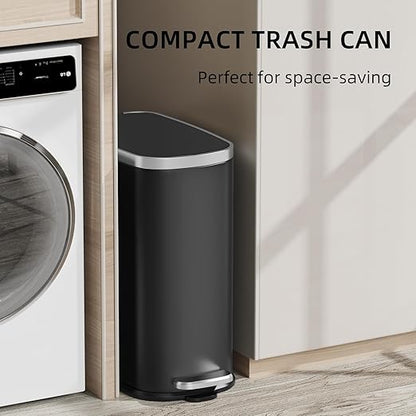 KUK Slim Bathroom Trash Can - Image 3