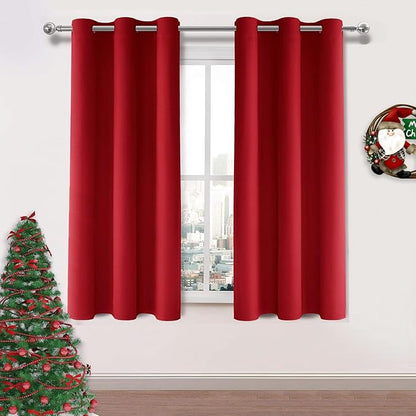 DWCN Red Room Darkening Curtains by DWCN