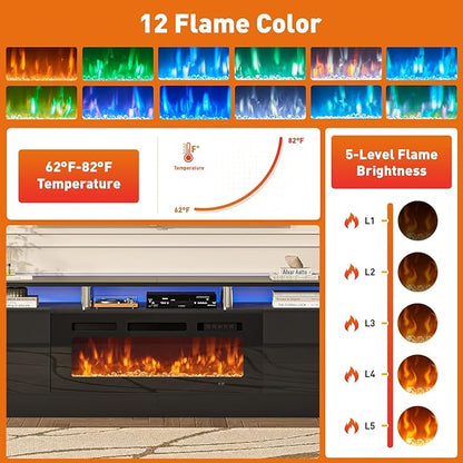 oneinmil Fireplace TV Stand - Image 4
