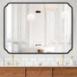 36 x 48 Inch Black Bathroom Vanity Mirror by FerytangeHome