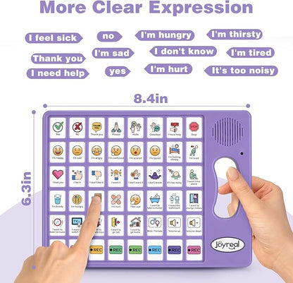 Joyreal AAC Device for Autism, Non Verbal Communication Tools for Speech - Image 3