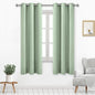 DWCN Light Green Blackout Curtains by DWCN