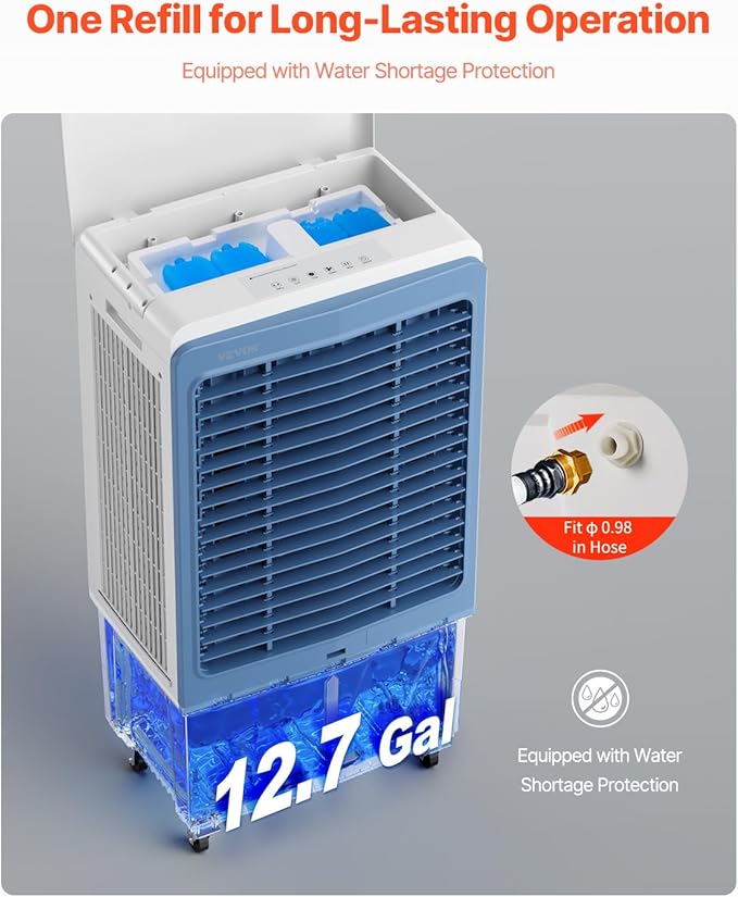 VEVOR Evaporative Air Cooler, 4129 CFM - Image 4