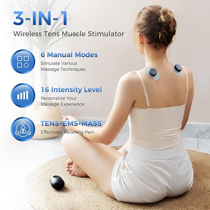 KingPavonini Wireless TENS Unit, Muscle Stimulator - Image 5