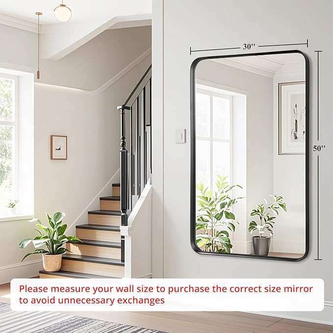 Fabuday Bathroom Wall Mirrors 30x50 Inch - Image 2