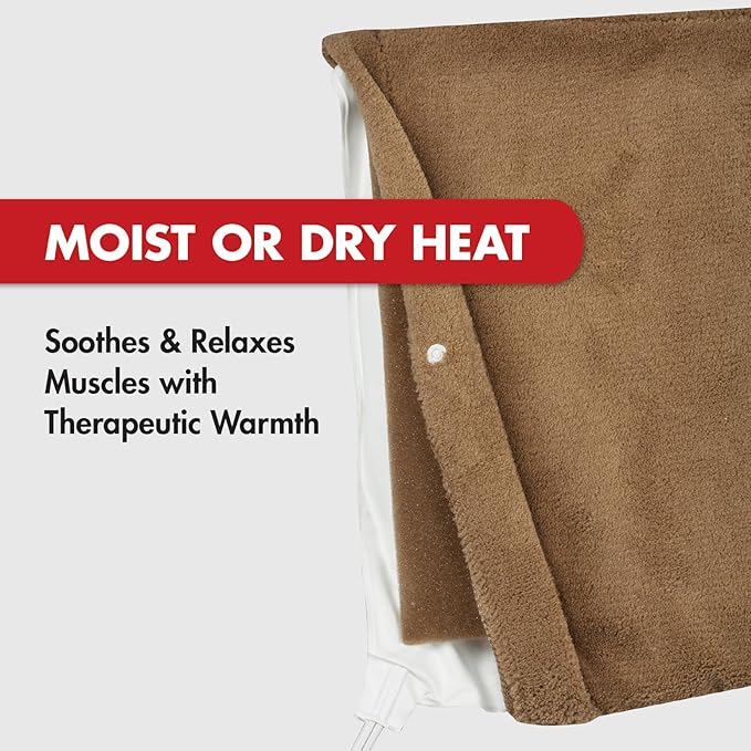 Veridian Healthcare TheraCare Deluxe XL Moist or Dry Heating Pad - Image 8