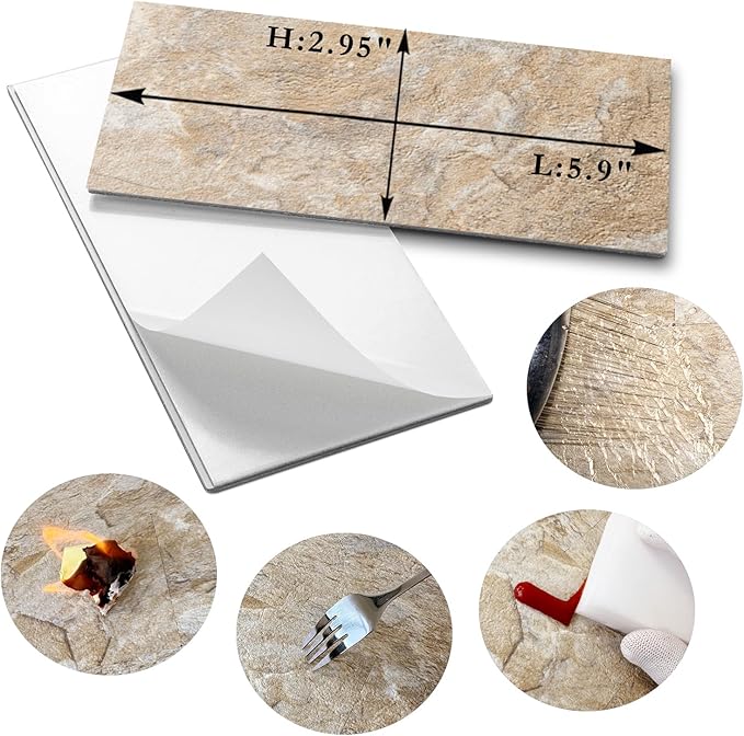 AULIGET Peel and Stick Backsplash Wall Tiles - Image 5