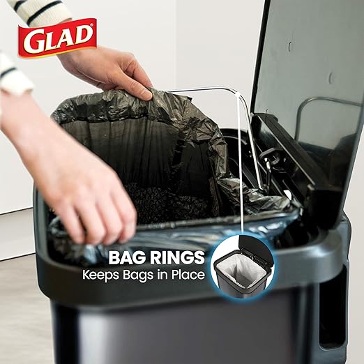 Glad Stainless Steel Step Trash Can - Image 6