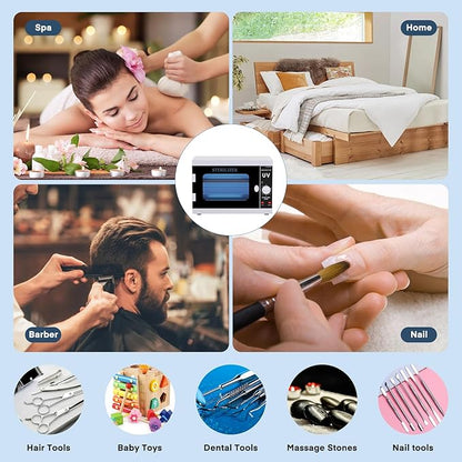 Yofuly Dual Lamp Sterilizer, 12L Large Sterilizer - Image 9