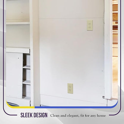 Enerlites 8821-I Duplex Receptacle Outlet Wall Plate, Standard Size 1-Gang - Image 7