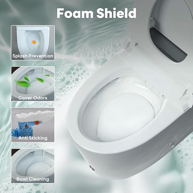 Casta Diva Smart Toilet with Bidet Built in, Auto Open/Close Lid, 1000g MaP - Image 4