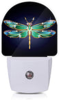 Axxitude Green Dragonfly Night Lights Plug into Wall by Axxitude