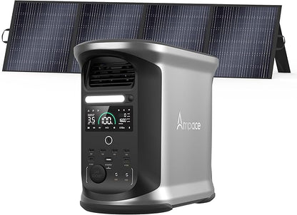 AMPACE Andes 1500 Power Station 2400W Solar Generator by Unknown