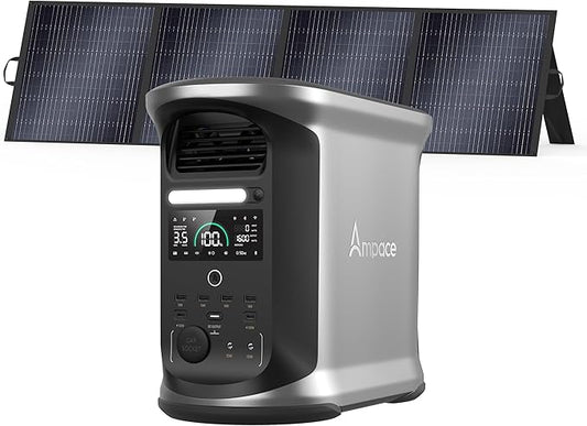 AMPACE Andes 1500 Power Station 2400W Solar Generator by Unknown
