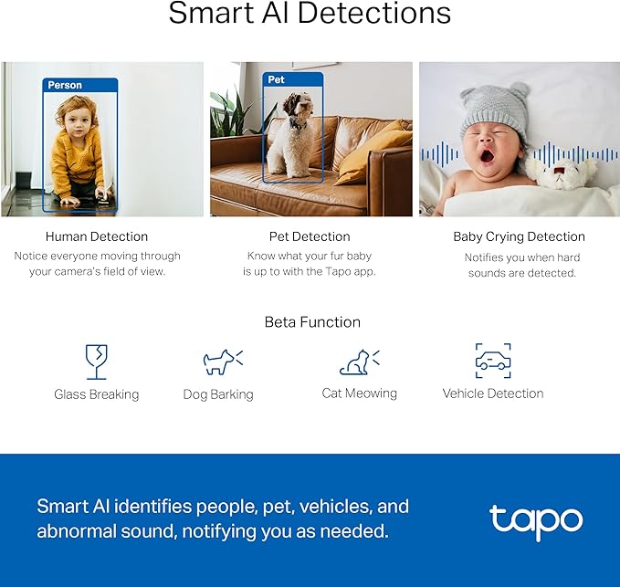 TP-Link Tapo 2K QHD Pan/Tilt Security Camera - Image 5