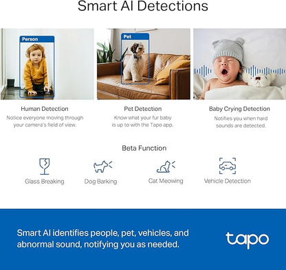 TP-Link Tapo 2K QHD Pan/Tilt Security Camera - Image 5