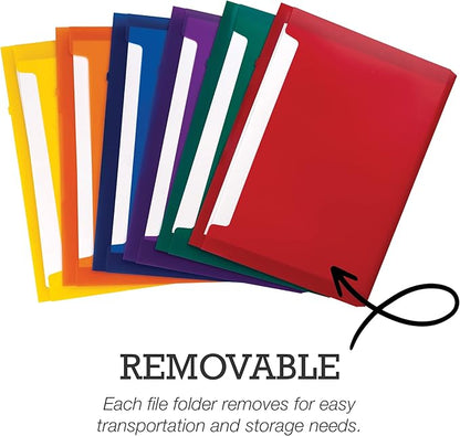 Samsill Cascading Wall File Organizer, Classrom Organization and Storage - Image 4