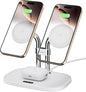 SwanScout Wireless Charger for iPhone Air/17, SwanScout 706M, Dual Magnetic by SwanScout