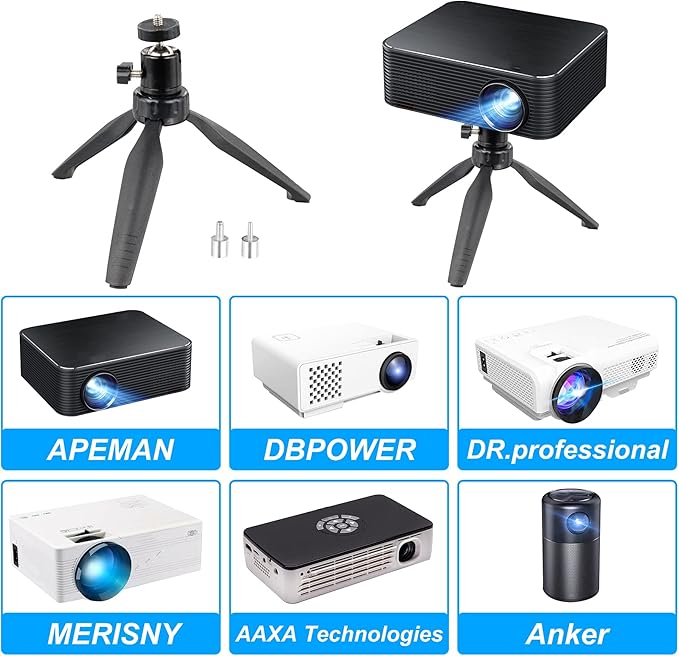 SoeKoa Mini Projector Tripod Mount Compatible - Image 5