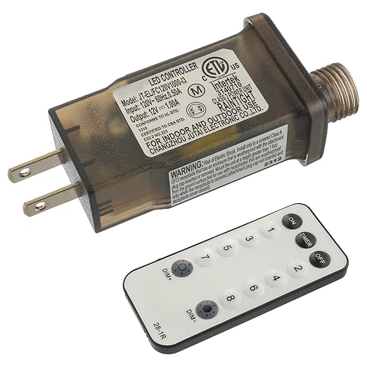 SIGANDG 12V 12W 8 Mode LED Controller by SIGANDG
