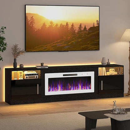 Lemberi Fireplace tv Stand by LEMBERIHOME