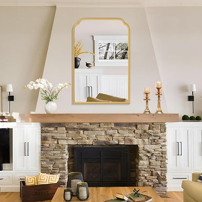 20X30 Inch Gold Bathroom Mirror - Image 4