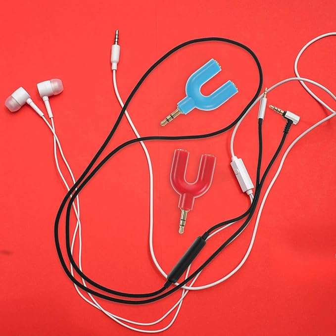 COHEALI 6pcs Audio Splitter Adapter to Headphone Splitter - Image 2