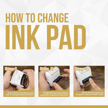 for Deposit Only Customized Office Self Inking Stamp - Image 4