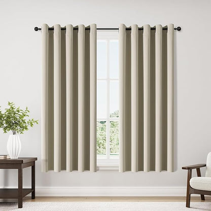 ChrisDowa Blackout Curtains 70 inches Wide by ChrisDowa