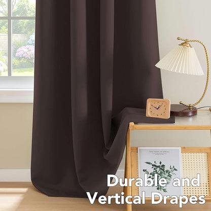 H.VERSAILTEX Brown Blackout Curtains - Image 8