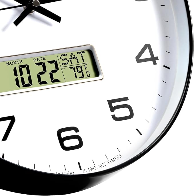 TIMESS Wall Clock, Ideal Modern Home, Office Decor - Image 3