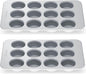 Caraway Non-Stick Ceramic 12-Cup Muffin Pan Duo by Caraway