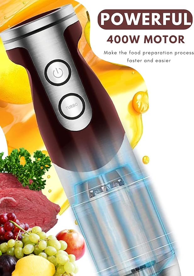 MegaWise 5-in-1 Hand Blender Set - Image 6