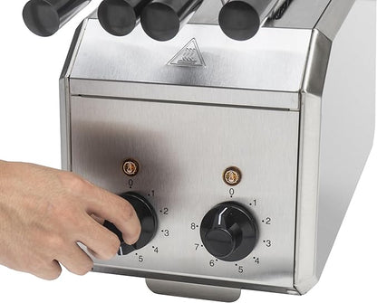 2 Slice Electric Sandwich Toaster, 600W per Slot - Image 6