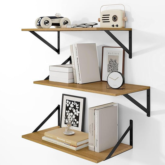 Heimlove 24" W x 12" D Wall Shelves by Heimlove