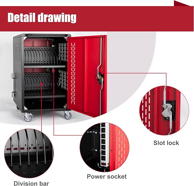 32 Device Mobile Charging Station - Image 4
