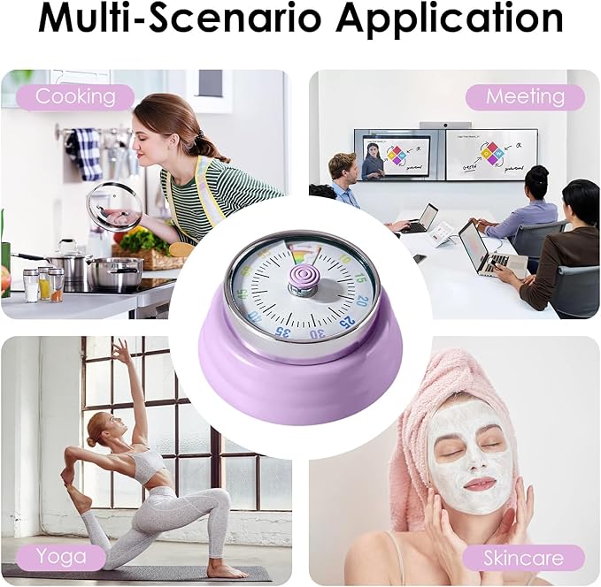 Teeloray Visual Timer for Kids Rainbow Kitchen Timer - Image 7