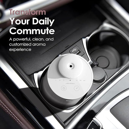 Airversa Waterless Diffuser for Essential Oil, Car Diffsuer, Battery Operated - Image 3