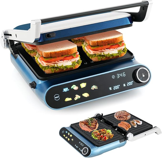 Giantex Panini Press Sandwich Maker, Electric Indoor Grill by Giantex