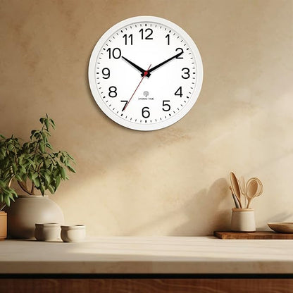 AKCISOT Atomic 10 Inch Wall Clock Analog Clocks - Image 8