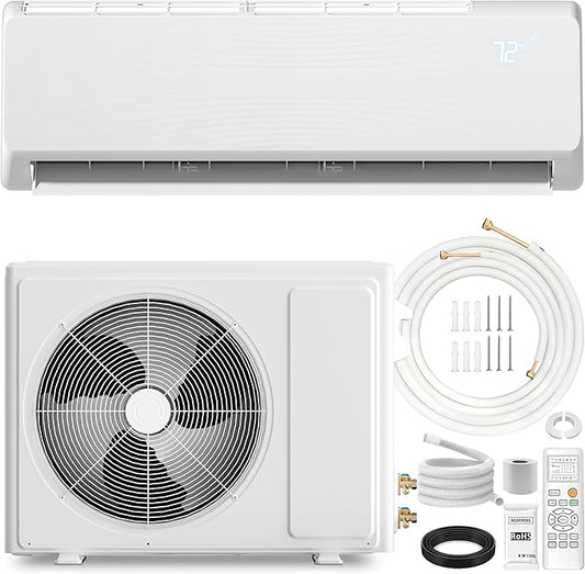 18000 BTU Mini Split Air Conditioner ＆ Heat Pump - 230V Wall Mount Ductless by Unknown
