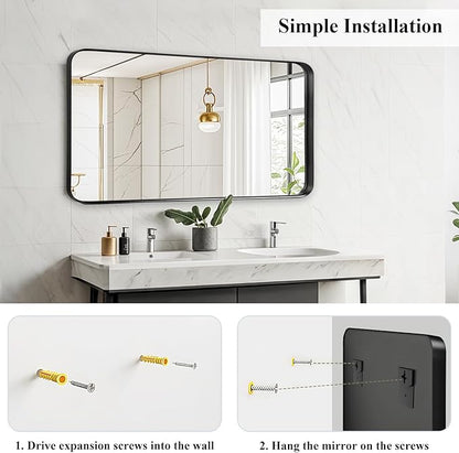 Fabuday Bathroom Mirror Wall Mounted - Image 6