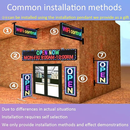 P10 Scrolling Led Sign Programmable Display Digital Sign Outdoor Message Board - Image 3