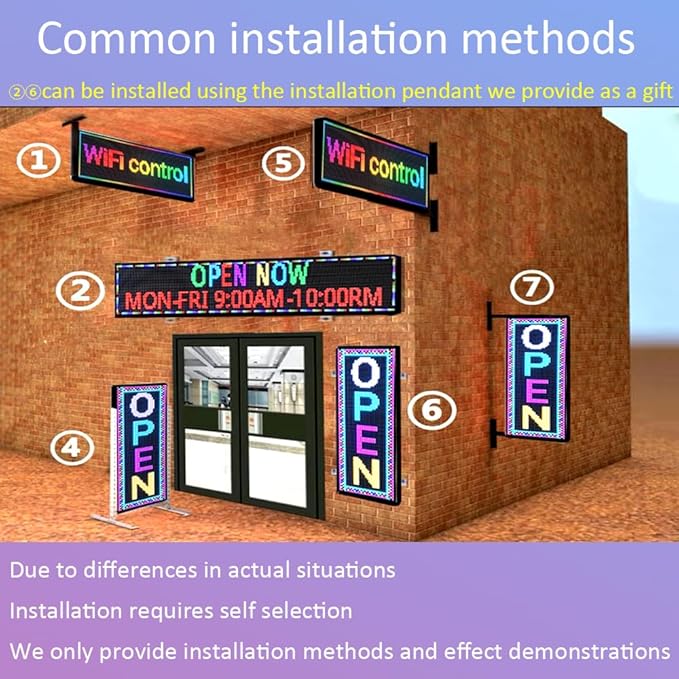 Waterproof Programmable Led Sign Custom Scrolling Outdoor Digital Signs - Image 9