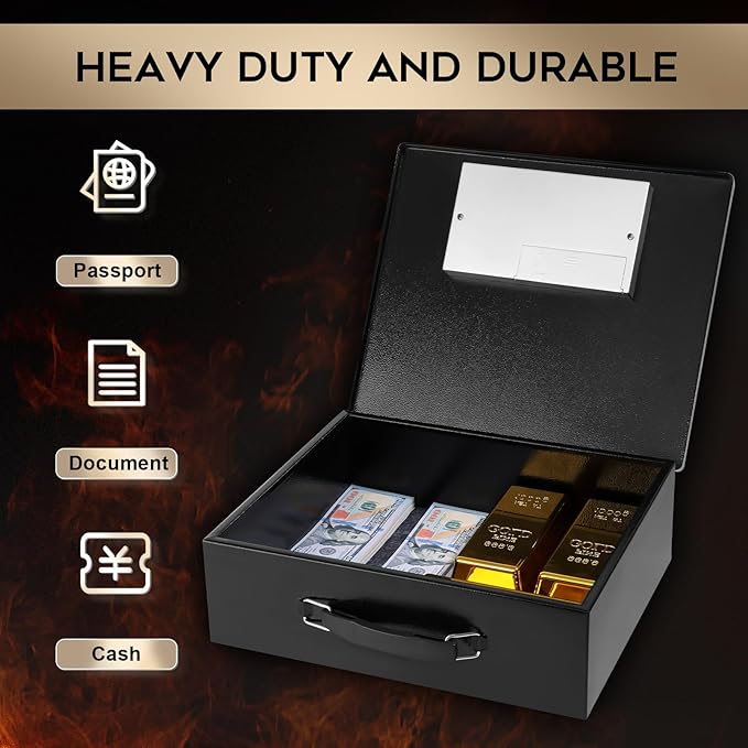 Dalmbox Portable Metal Safe Box - Image 7