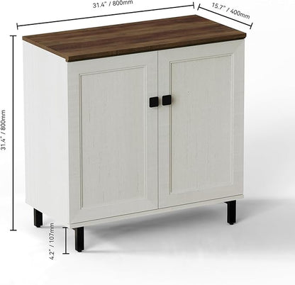 Multifunctional Buffet Sideboard Cabinet Farmhouse Modern Storage Cabinet - Image 2