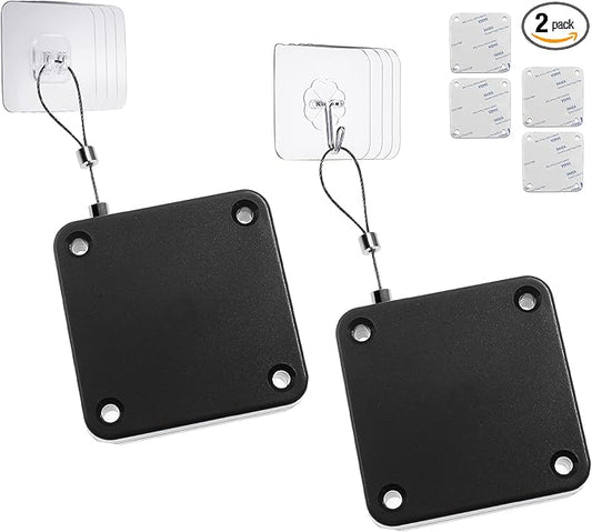 Rierdge 800g Set of 2 Punch-Free Automatic Sensor Door Closer by Rierdge