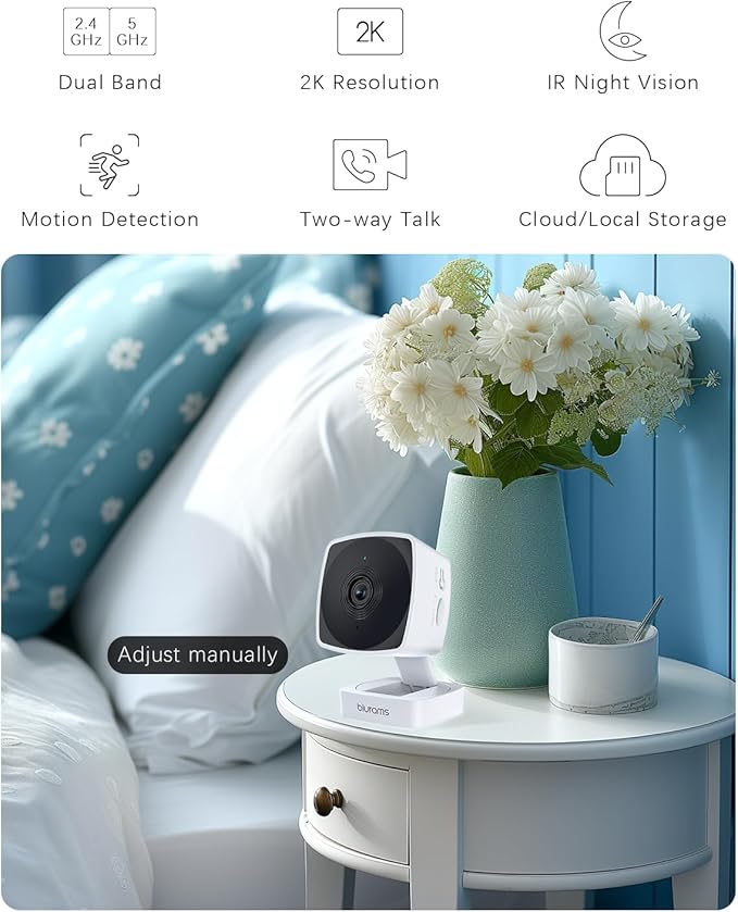 blurams Cameras for Home Security 5G&2.4G, 2K Security Camera Indoor, Pet Camera - Image 2