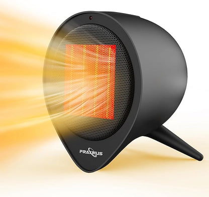 Small Space Heater, 1500W PTC Ceramic Heating by fraxinus