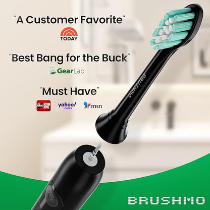 Brushmo Plaque Control Replacement Toothbrush Heads, Compatible - Image 2